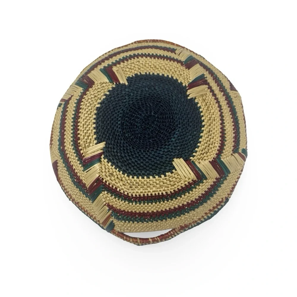 African Soe Tray Handwoven Ghana Basket 15
